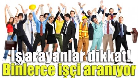 İş Arayanlar Formu Doldurabilir