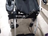 Poylin akülü tekerlekli sandalye